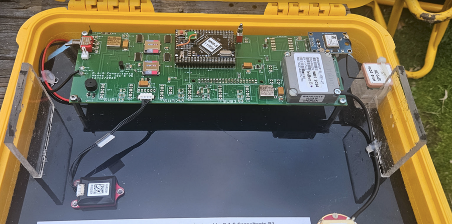 A WII5 hull of the kind the WII6 electronics are designed to fit.